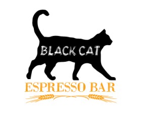 Logo Design Entry 844104 submitted by redbirddesign to the contest for Black Cat Espresso Bar  run by Black Cat