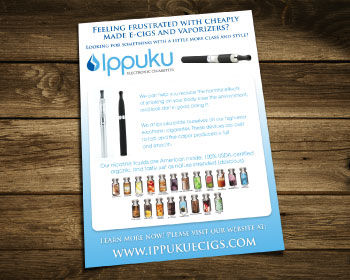 Banner Ad Design entry 844862 submitted by nivra.garcia to the Banner Ad Design for Ippuku Electronic Cigarettes run by ippukuecigs