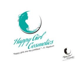 Logo Design entry 846226 submitted by civilizacia to the Logo Design for Happy Girl Cosmetics run by blueswank