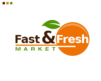 Logo Design entry 846823 submitted by kyleegan to the Logo Design for Fast and Fresh Market run by dtfarris