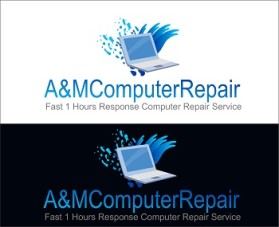 Logo Design entry 852088 submitted by ovidius to the Logo Design for A&MComputerRepair.net run by sassman