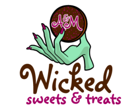 Logo Design entry 854572 submitted by lexo81 to the Logo Design for A&M Wicked Sweets and Treats run by Aimeecakes