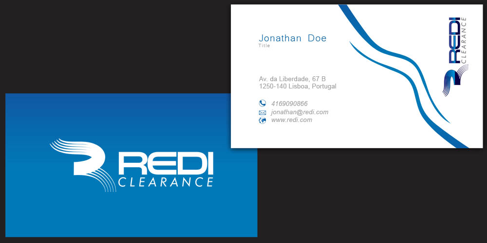 Business Card & Stationery Design entry 854757 submitted by adyyy to the Business Card & Stationery Design for REDI Clearance run by REDI Clearance