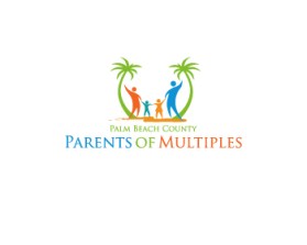 Logo Design entry 858222 submitted by eldesign to the Logo Design for Palm Beach County Parents of Multiples run by AJarosky