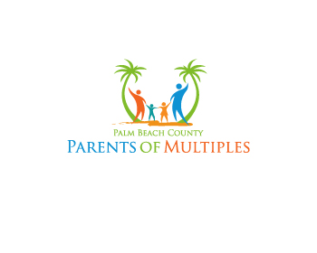 Logo Design entry 858233 submitted by airish.designs to the Logo Design for Palm Beach County Parents of Multiples run by AJarosky