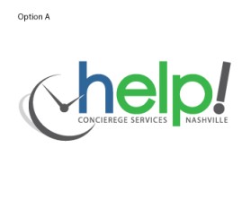 Logo Design entry 858323 submitted by life08 to the Logo Design for Help! (Concierge Services-Nashville) run by LisaF