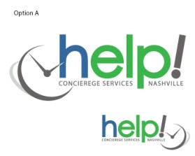 Logo Design entry 858326 submitted by life08 to the Logo Design for Help! (Concierge Services-Nashville) run by LisaF