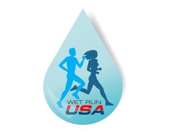 Logo Design entry 859480 submitted by vectored to the Logo Design for Wet Run USA run by wetrunusa