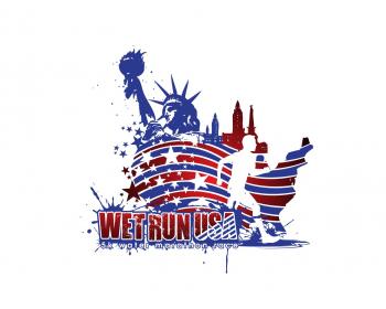 Logo Design entry 859498 submitted by gabby12 to the Logo Design for Wet Run USA run by wetrunusa