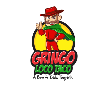 Logo Design entry 860284 submitted by ArtDevil to the Logo Design for Gringo Loco Taco run by Loco Chef