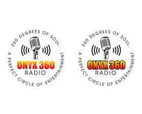 Logo Design entry 861060 submitted by Artwizard1966 to the Logo Design for ONYX 360 Radio run by eichone