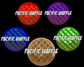 Logo Design entry 861121 submitted by rvdesign to the Logo Design for Pacific Waffles run by holloe01