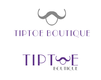 Logo Design entry 862295 submitted by rSo to the Logo Design for Tiptoe Boutique run by Chaya Moller