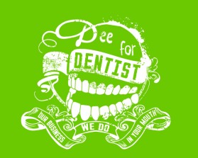 T-Shirt Design Entry 863002 submitted by shnlnk to the contest for Dee for Dentist run by vegasmcruz