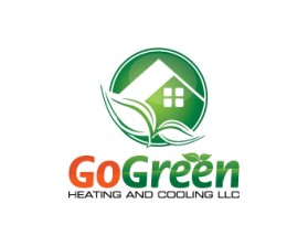 Logo Design entry 864688 submitted by santony to the Logo Design for Go Green Heating and Cooling LLC  run by GogreenHVAC