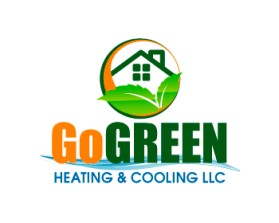 Logo Design Entry 864769 submitted by ibbie ammiel to the contest for Go Green Heating and Cooling LLC  run by GogreenHVAC