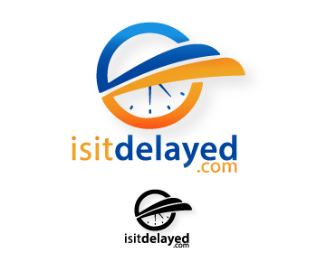 Logo Design entry 865097 submitted by ahillonis to the Logo Design for isitdelayed.com run by brian2connect