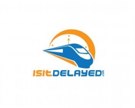 Logo Design entry 865133 submitted by basicses to the Logo Design for isitdelayed.com run by brian2connect
