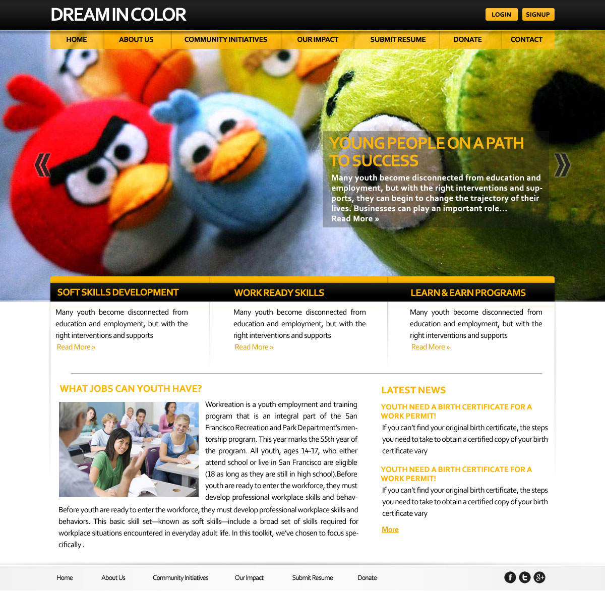Web Design entry 909685 submitted by webwinner