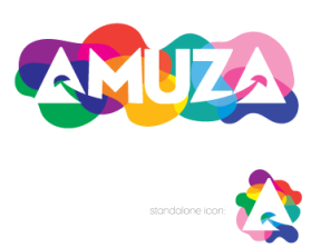 Logo Design entry 876764 submitted by iNsomnia to the Logo Design for Amuza run by tarradiddle