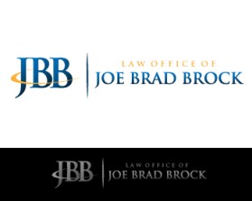 Logo Design entry 879673 submitted by rSo to the Logo Design for Law Office of Joe Brad Brock run by Joe Brad Brock