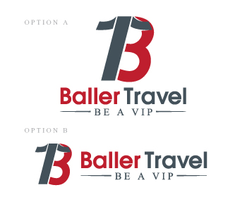 Logo Design entry 881925 submitted by FactoryMinion to the Logo Design for Baller Travel run by wsinger1