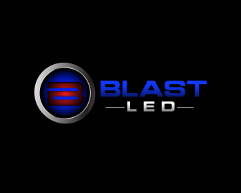 Logo Design entry 884635 submitted by PEACEMAKER to the Logo Design for BLAST LED INC. run by blastled