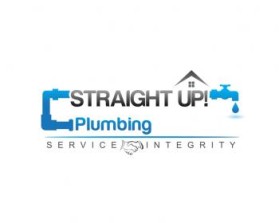 Logo Design entry 891847 submitted by ahillonis to the Logo Design for Straight Up! Plumbing run by plumberman