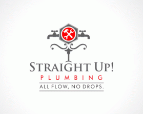 Logo Design Entry 891849 submitted by myeoffice to the contest for Straight Up! Plumbing run by plumberman
