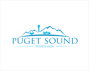 Logo Design entry 893312 submitted by eatworld to the Logo Design for Puget Sound Webdesign run by abominablesnowman