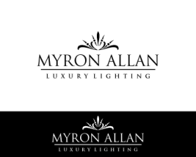 Logo Design entry 894527 submitted by 3Dimensional to the Logo Design for Myron Allan Luxury Lighting run by freewhee