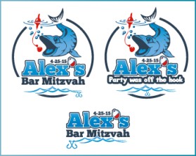 Logo Design Entry 895726 submitted by ahillonis to the contest for Alex's bar mitzvah run by Alex's Mom