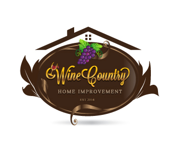 Logo Design entry 892538 submitted by FactoryMinion to the Logo Design for Wine Country Home Improvement run by sortiz11