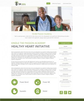 Web Design entry 899318 submitted by janlord to the Web Design for TapiaFamilyFoundation run by ltapia