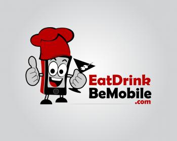 Logo Design entry 899810 submitted by Rikfan to the Logo Design for EatDrinkBeMobile.com run by SwipeMo