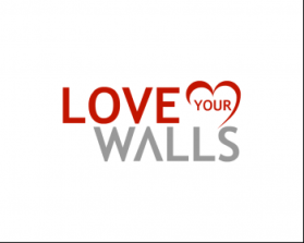 Logo Design entry 902036 submitted by ibbie ammiel to the Logo Design for Love your Walls run by WallsINC