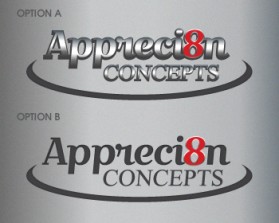 Logo Design entry 902405 submitted by "SaMantHa" to the Logo Design for Appreci8n Concepts LLC run by Aconcepts
