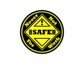 Logo Design Entry 905972 submitted by enviedesigns to the contest for Never Not Safe For Work run by bsloan