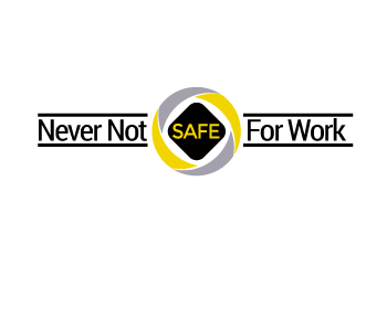 Logo Design entry 905984 submitted by rekakawan to the Logo Design for Never Not Safe For Work run by bsloan