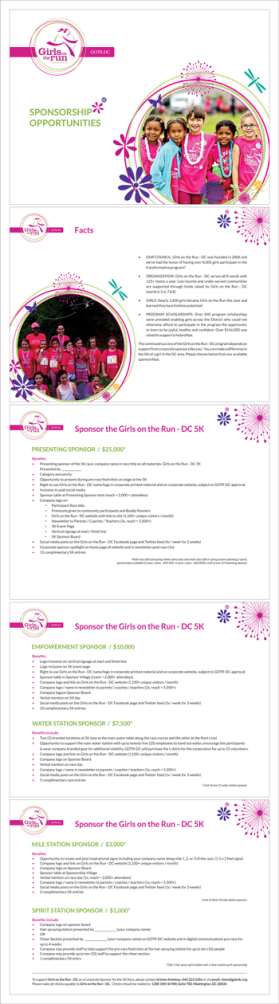Graphic Design entry 907065 submitted by lurth to the Graphic Design for Girls on the Run - DC run by gotrdc