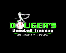 Logo Design entry 907099 submitted by cj38 to the Logo Design for Douger's Baseball Training run by Douger13