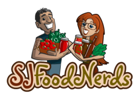 Logo Design entry 909308 submitted by john12343 to the Logo Design for Sjfoodnerds run by Sjfoodnerds