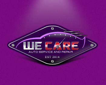Logo Design entry 909324 submitted by FactoryMinion to the Logo Design for WE CARE AUTO SERVICE & REPAIR run by hoffmanservices