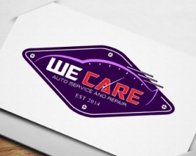 Logo Design entry 909335 submitted by ahillonis to the Logo Design for WE CARE AUTO SERVICE & REPAIR run by hoffmanservices