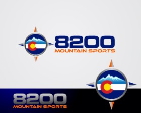 Logo Design entry 912440 submitted by smarttaste to the Logo Design for 8200 Mountain Sports run by 8200joel