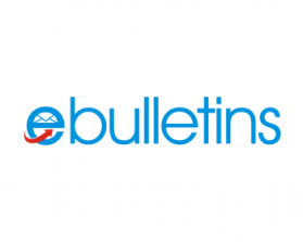Logo Design entry 916431 submitted by shabrinart2 to the Logo Design for ebulletins run by DWMedia