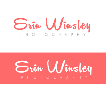 Logo Design entry 919570 submitted by J.D to the Logo Design for Erin Winsley Photography run by ewins