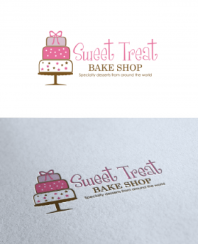 Logo Design entry 920536 submitted by ibbie ammiel to the Logo Design for Sweet Treat Bake Shop run by sweettreatbakeshop