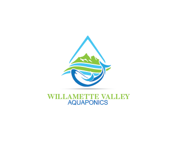 Logo Design entry 921257 submitted by luckydesign to the Logo Design for Willamette Valley Aquaponics run by JenniferSenner