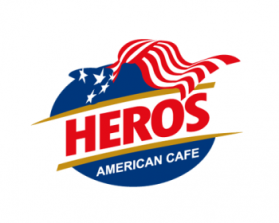 Logo Design entry 922957 submitted by smarttaste to the Logo Design for Heros American Cafe run by superjack0827